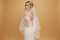 Therese Fingertip Wedding Veil – Circle Cut Soft Tulle Bridal Veil