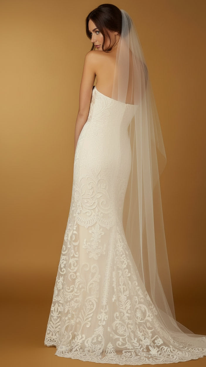 Scarlett Chapel Wedding Veil