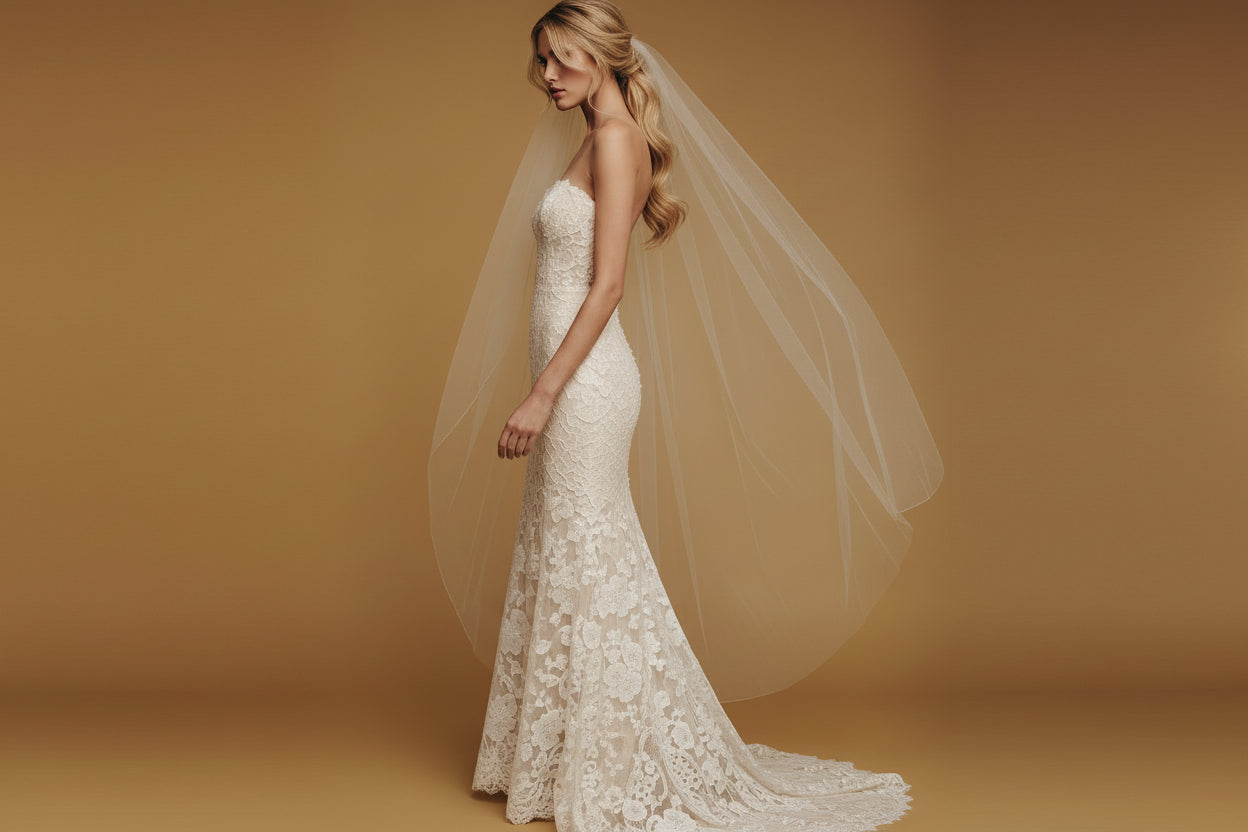 Gabbie Chapel Wedding Veil