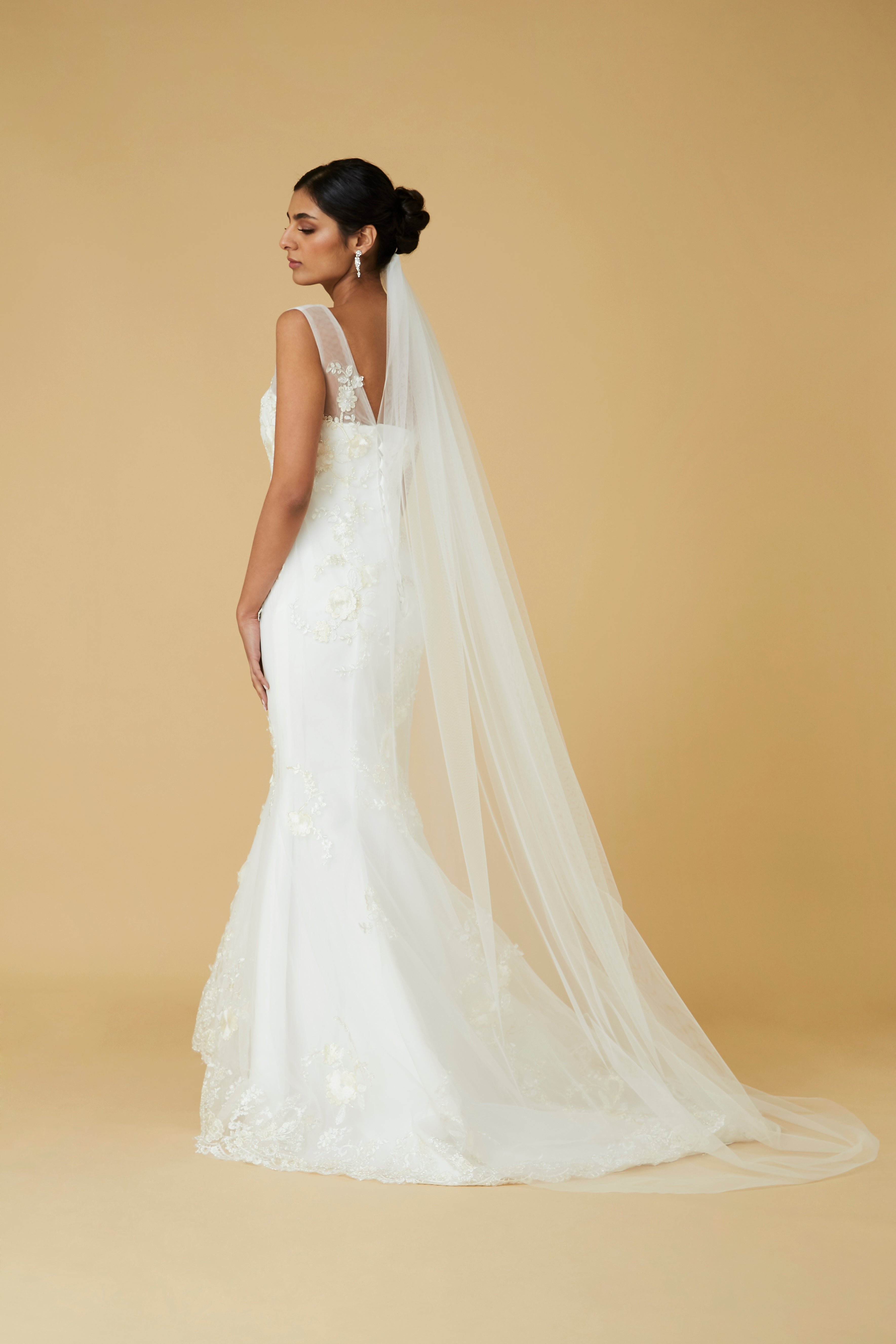 Livienne Chapel Wedding Veil