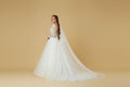Veronique Double Layer Cathedral Wedding Veil – Soft Tulle Bridal Veil