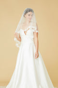 Begonia Lace Fingertip Bridal Veil